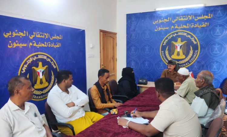 تنفيذية انتقالي سيئون تناقش الأوضاع المعيشية وأثرها على تفاقم معاناة المواطنين