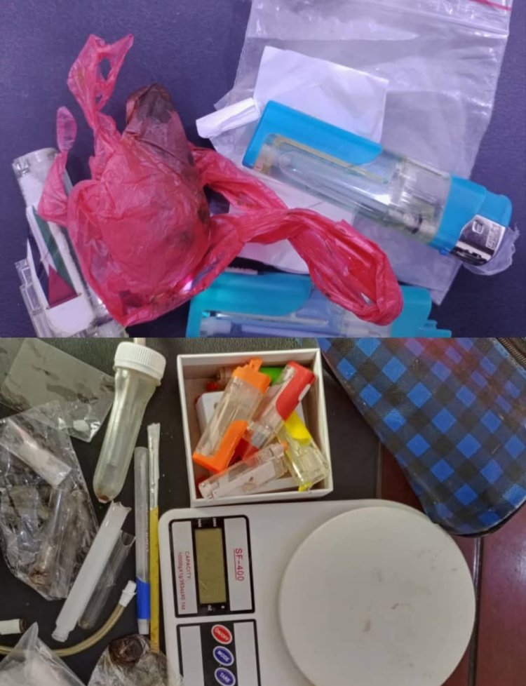 مكافحة المخدرات بوادي حضرموت تضبط اثنين متهمين بتعاطي وترويج المخدرات