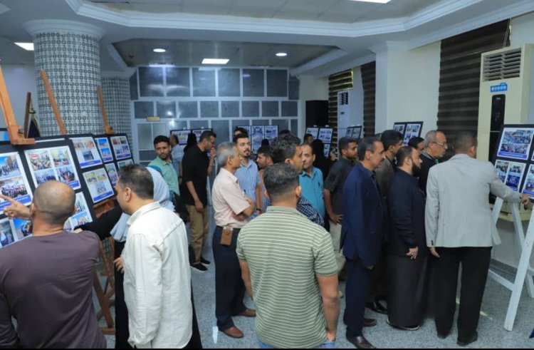 الأمانة العامة تفتتح معرضا للصور بعنوان "كاميرا الجنوب ...رصد وعرض.. أنشطة المجلس الانتقالي للعام 2024"