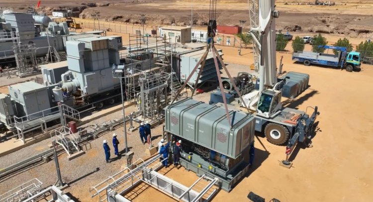 محافظ حضرموت يشيد بجهود شركة "بترومسيلة" في صيانة وإعادة إدخال أحد توربينات محطة كهرباء وادي حضرموت الغازية للخدمة