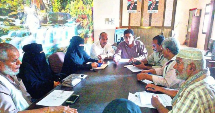 تنفيذية انتقالي الحوطة تناقش الوضع الخدمي بالمديرية