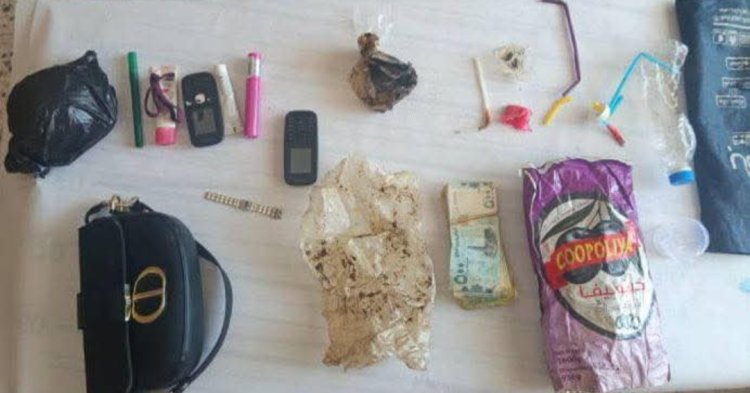 إدارة مكافحة المخدرات بساحل حضرموت تضبط عصابة لترويج الشبو والحشيش المخدر بينهم إمرأة