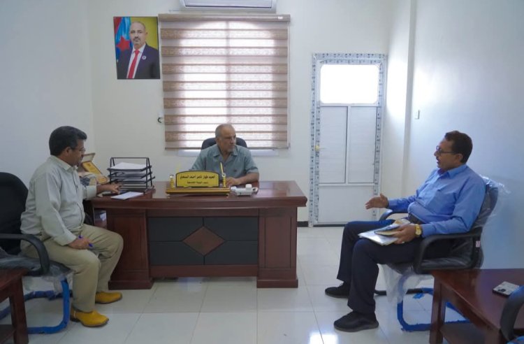 العميد السعدي يلتقي رئيس اتحاد التعاونيات الزراعية الجنوبية