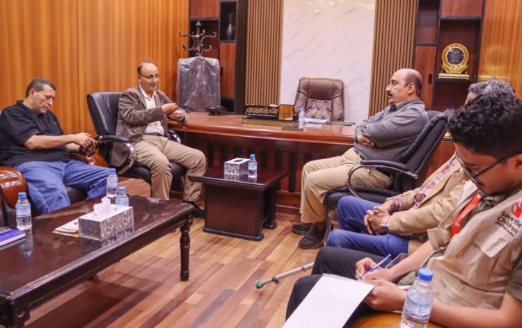 زيارة لوفد وزارة التربية والتعليم  يطلع  مستوى متابعة وتقييم مشروع استعادة التعليم والتعلم في مدارس تربية ساحل حضرموت