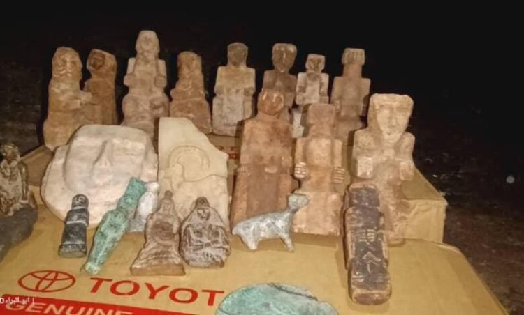 قوات العمالقة الجنوبية تحبط عملية تهريب آثار في باب المندب