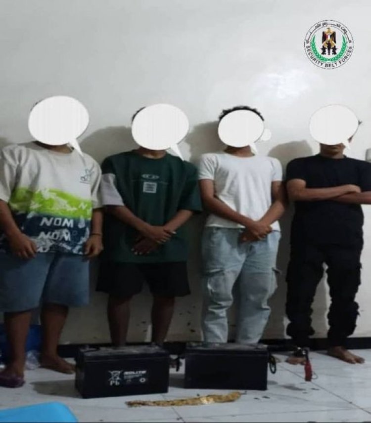 القبض على أفراد عصابة متورطة بجرائم سرقة متعددة