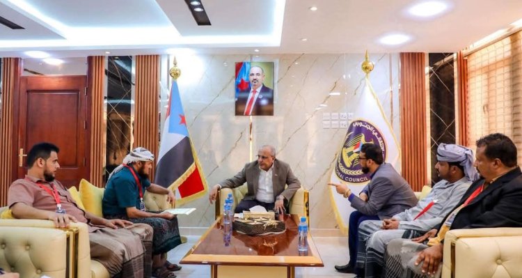 الكثيري يستقبل عددًا من مشايخ وأعيان محافظة الضالع