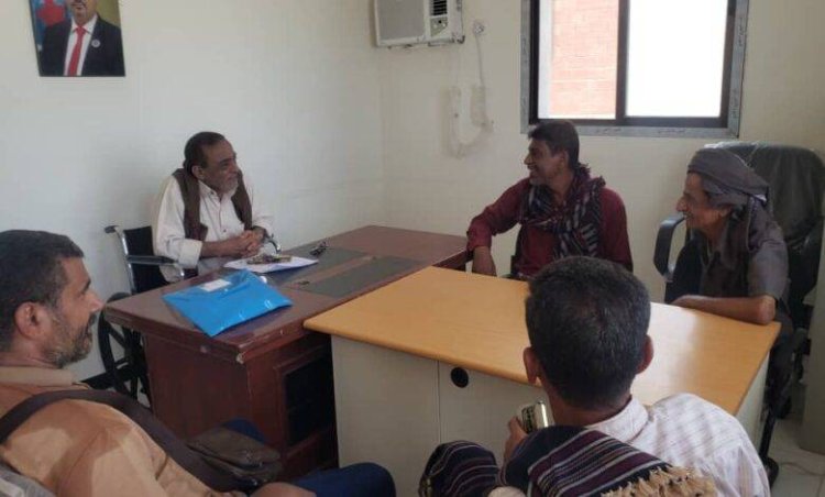 رئيس منسقية جامعة أبين يستقبل عددًا من أعضاء مجلس المستشارين ويبحث معهم آفاق التعاون المشترك