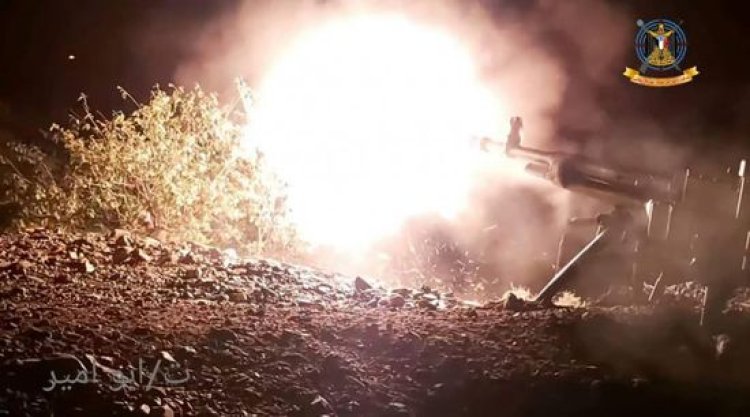 القوات الجنوبية تتصدى للحوثيين شمال حجر وتحيد هدفا للمليشيا