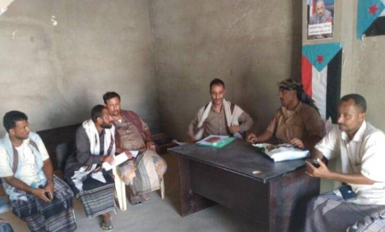 انتقالي لحج ينفذ زيارة تفقدية لتنفيذية انتقالي المضاربة ورأس العارة للوقوف على جهود عملها