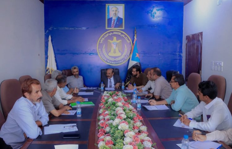 تنفيذية انتقالي شبوة تعقد اجتماعها الدوري الثاني لشهر مايو
