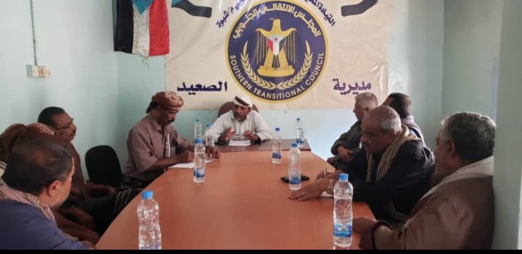 تنفيذية انتقالي الصعيد تعقد اجتماعها الدوري لشهر مايو