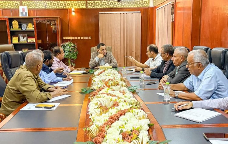 اجتماع برئاسة الوزير السقطري يناقش أداء مكاتب الزراعة بالمحافظات