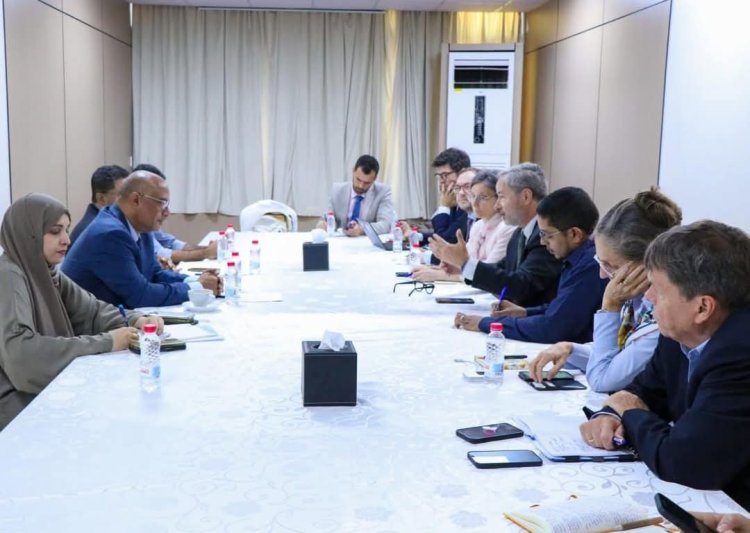 وزير التخطيط يلتقي في عدن مع سفراء الاتحاد الأوروبي