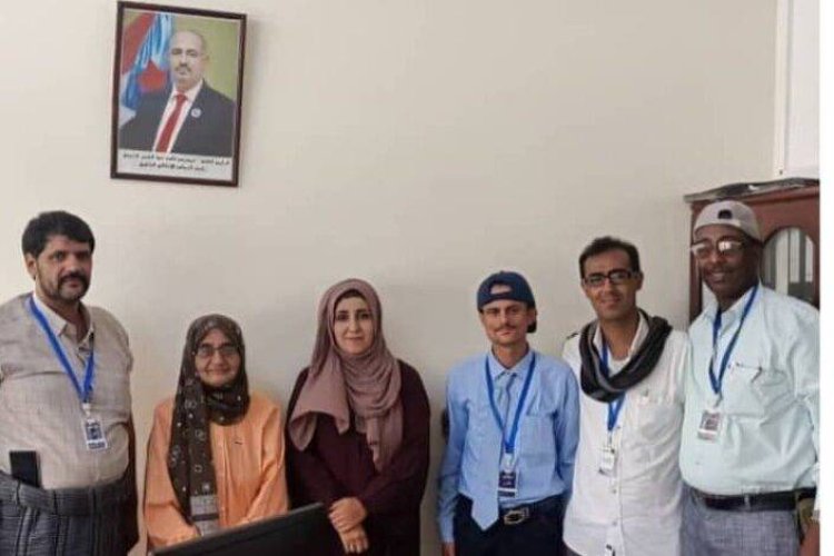 رئيس قسم الإعلام في الجمعية الوطنية تلتقي فريق من المنتدى الجنوبي للإعلام الجنوبي (صوت الشعب) قيد التأسيس