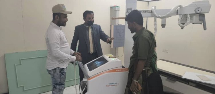 انتقالي أحور يطّلع على مستوى الخدمات الطبية في مستشفى المديرية