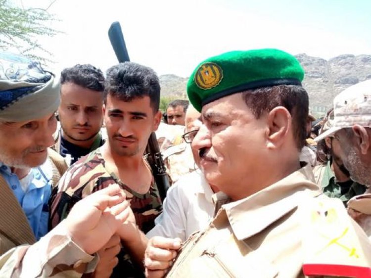 محافظ الضالع يتفقد الجسور الرابطة بين مُريس ودمت