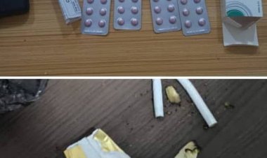 مكافحة المخدرات بأمن العاصمة عدن تضبط مروجين بحوزتهم حبوب مخدرة.