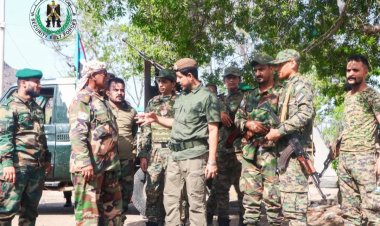 العقيد السرحي يتفقد عدد من قطاعات ونقاط حزام العاصمة عدن