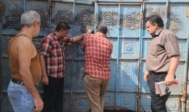 إغلاق أحد معامل المياه المخالفة في مديرية المنصورة بالعاصمة عدن