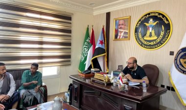 نائب رئيس تنفيذية انتقالي حضرموت يلتقي رئيس اللجنة التحضيرية لنقابة المهندسين الجنوبيين بساحل حضرموت