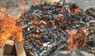 صحة بيئة المنصورة تتلف 3 طن من الأغذية والمشروبات غير صالحة للاستهلاك