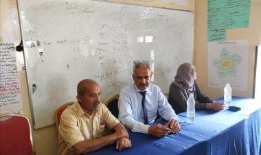 الشعيبي والهدار يقومان بزيارة تفقدية لكلية العلوم الطبية والتطبيقية بجحاف