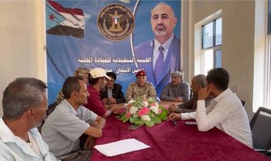 رئيس تنفيذية انتقالي الضالع يلتقي ممثل منظمة اليونبس لمناقشة تدخلات المنظمة بالمحافظة