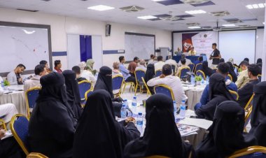منسقية جامعة حضرموت ونقابة الصحفيين الجنوبيين ينظمان ورشة عمل حول وسائل الإعلام والرأي العام..