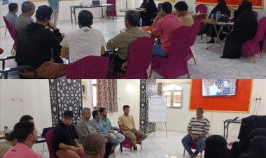 مؤسسة شباب أبين تنفذ دورة تدريبية حول تأثير التغيرات المناخية على الجفاف والتصحر