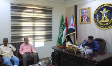 رئيس تنفيذية انتقالي حضرموت يلتقي نقيب المهندسين الجنوبيين لمناقشة ترتيبات إشهار النقابة بساحل حضرموت