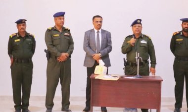 الأمين العام لمحلي حضرموت يدشّن امتحانات الفصل الدراسي الثاني للمستويين الثاني والرابع بكلية الشرطة للعام الدراسي 2024-2025م