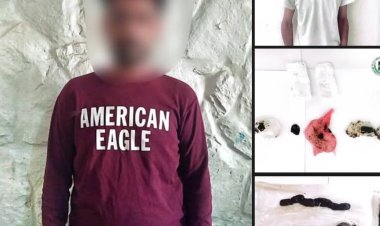 حزام العاصمة عدن يلقي القبض على شخصين بتهمة حيازة الحشيش المخدر بمديرية البريقة