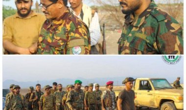 قيادة الحزام الأمني أبين تكرم أفراد نقطة مثلث شقرة تقديراً ليقظتهم وجهودهم الأمنية المتميزة