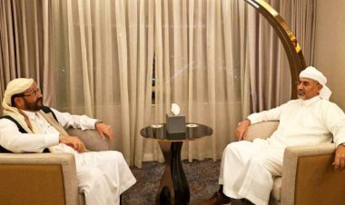 الرئيس الزُبيدي والشيخ العرادة يؤكدان ضرورة ايجاد حلول عاجلة للأوضاع الاقتصادية في البلاد