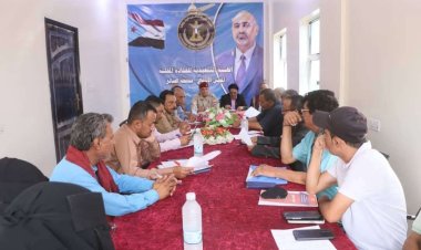 تنفيذية انتقالي الضالع تناقش تقارير النصف الأول من العام الجاري وتشدد على الانضباط الوظيفي