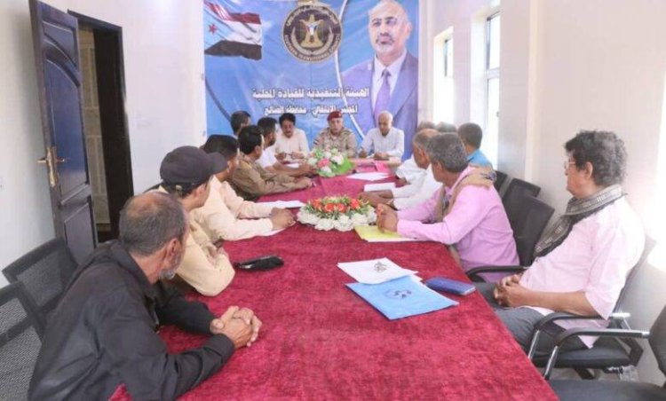 انتقالي الضالع يقف أمام القضايا التنظيمية والسياسية والاقتصادية بالمحافظة