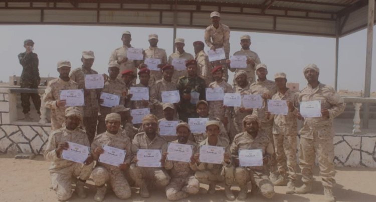 اختتام الدورة التدريبية التخصصية لسلاح عيار 23 و14 في اللواء الثاني دفاع ساحلي