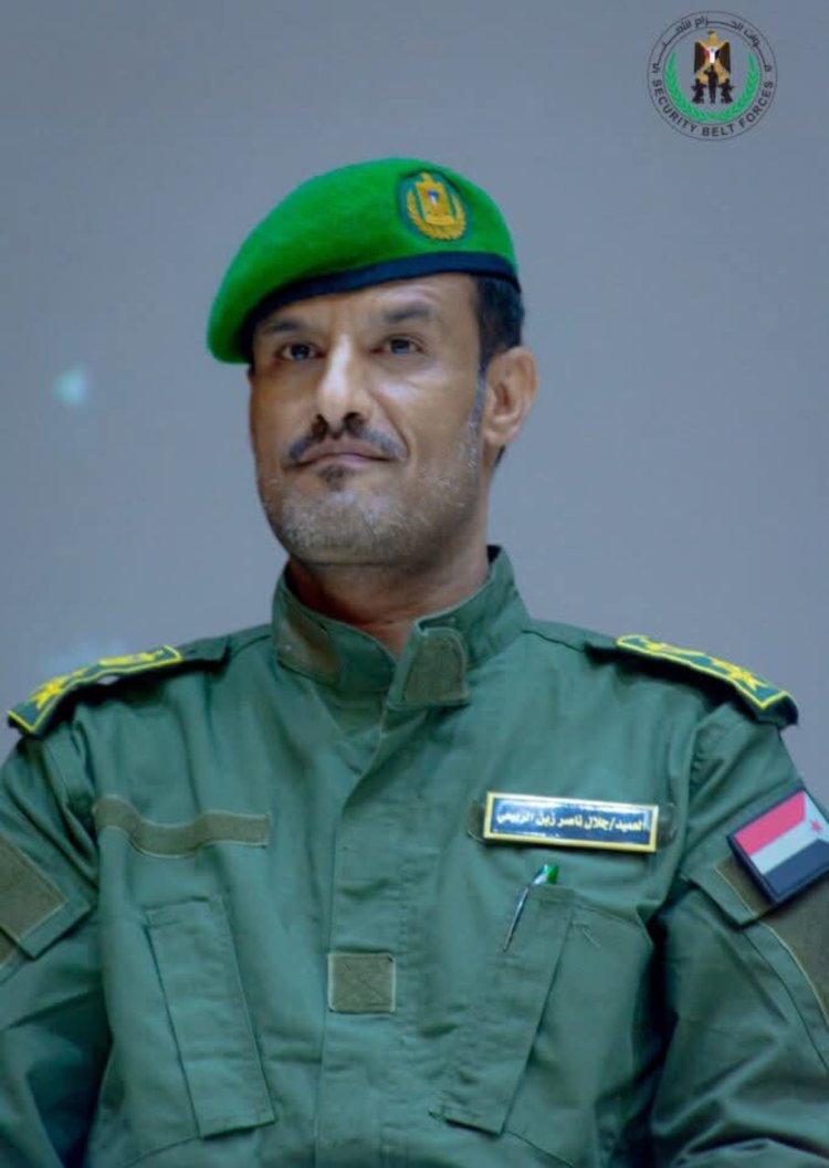 العميد الربيعي يُعزّي مدير إدارة الشؤون القانونية بقوات الحزام بوفاة والدته