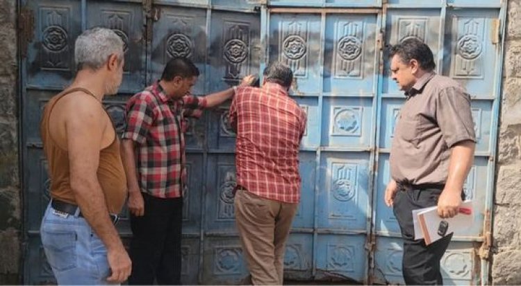 إغلاق معمل مياه مخالف في مديرية المنصورة