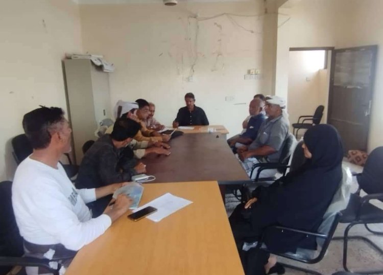 تنفيذية انتقالي خنفر تناقش تقارير إنجاز أقسامها خلال شهر مايو