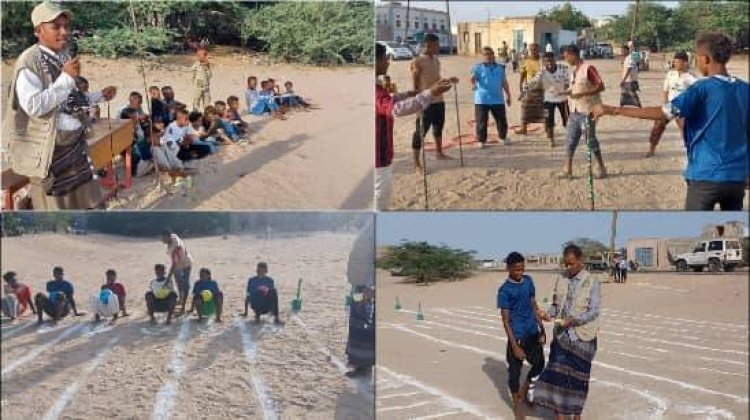 منتدى أحور الثقافي ينظم مهرجان الألعاب الشعبية والترفيهية