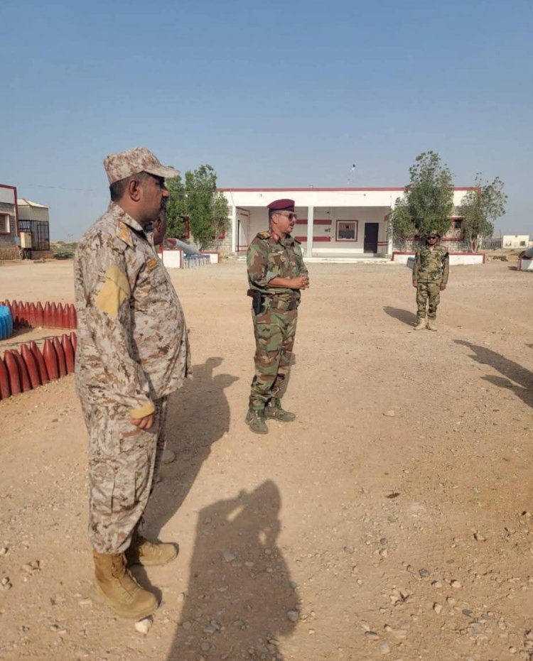 اللجنة العيدية تتفقد شعبة الهندسة العسكرية بالمنطقة الثانية