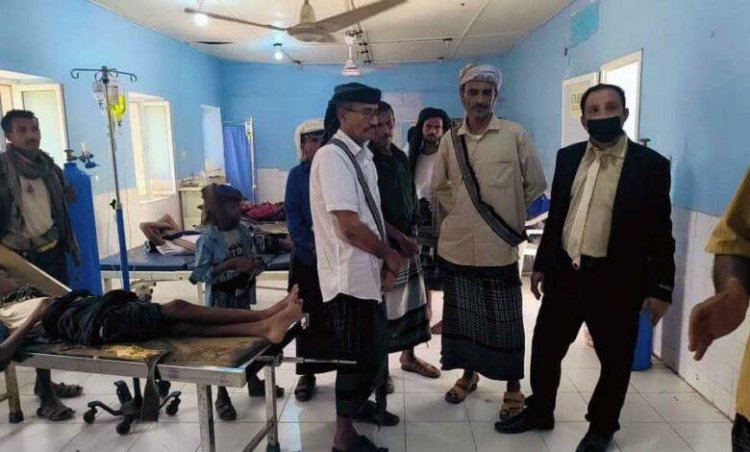 انتقالي أحور والسلطة المحلية يتفقدان مستشفى المديرية