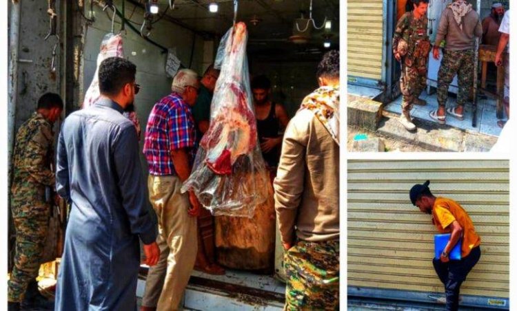 معززة بقوة أمنية.. “الصناعة” تغلق ثلاث ملاحم مخالفة في المنصورة”