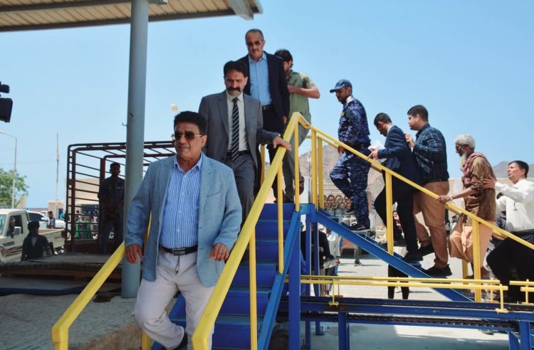 افتتاح منشأة غاز بروم بعد أعمال صيانة شاملة بحضور وزير النفط وعدد من القيادات البارزة