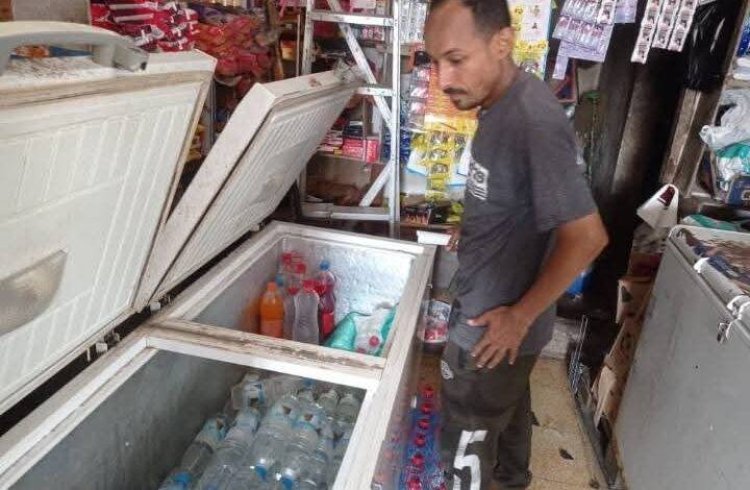 حملة مراقبة وضبط المخالفين لبيع المياه الصحية في المعلا