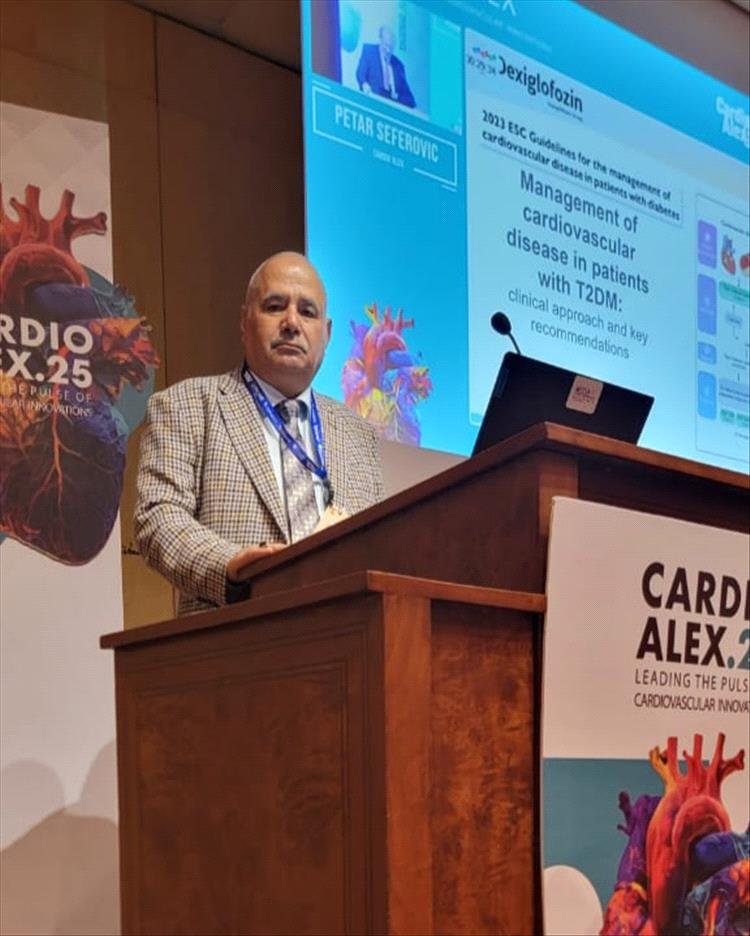 مديرعام الصحة بعدن يشارك في المؤتمر الدولي "كارديو الكس" بالإسكندرية