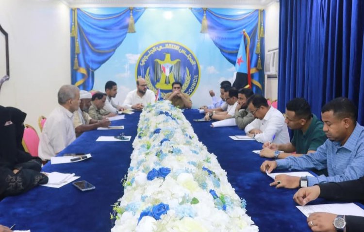 تنفيذية انتقالي حضرموت تبحث التحديات الاقتصادية والخدمية وآثارها على المواطنين