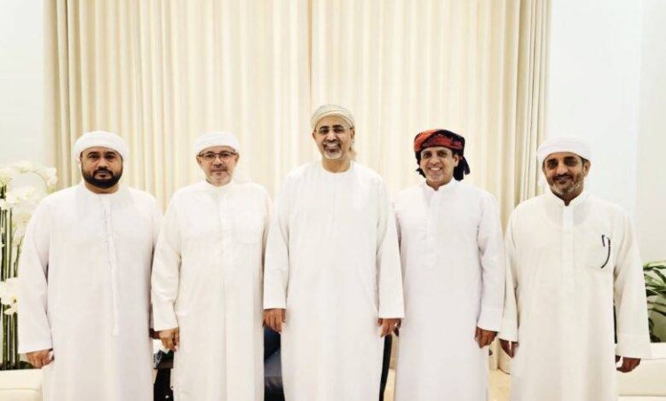 وفد مهري يلتقي الرئيس الزٌبيدي في ابوظبي